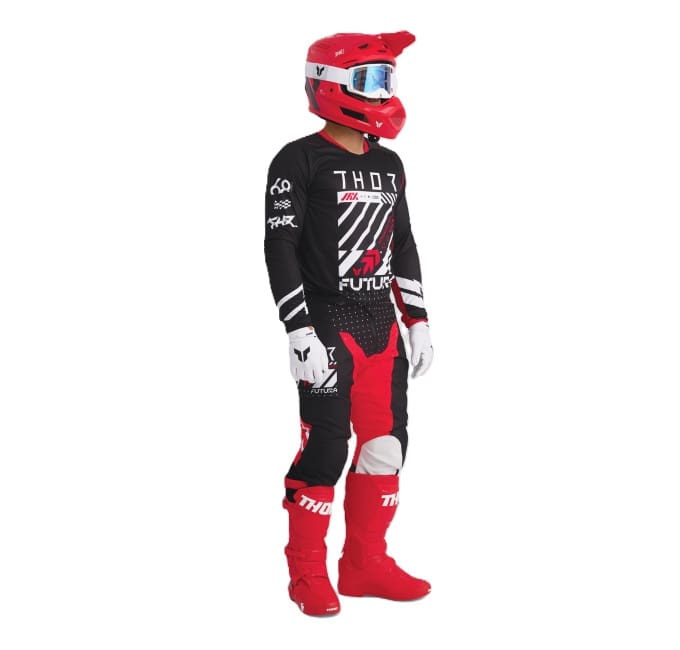 567636_V1 FATO THOR LAUNCHMODE FUTURA - PRETO/VERMELHO - Image 1