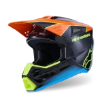 ALPINESTARS S-M3 FRAY - PRETO/LARANJA/AMARELO FLUO