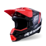 ALPINESTARS S-M3 RADIUM - PRETO/BRANCO/VERMELHO