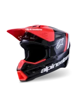 ALPINESTARS S-M3 RADIUM - PRETO/BRANCO/VERMELHO
