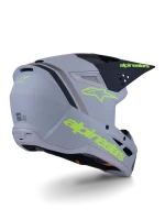 ALPINESTARS S-M3 RADIUM - PRETO MATTE/CINZENTO/AMARELO FLUO - Image 2
