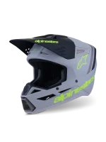 ALPINESTARS S-M3 RADIUM - PRETO MATTE/CINZENTO/AMARELO FLUO