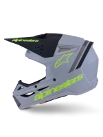 ALPINESTARS S-M3 RADIUM - PRETO MATTE/CINZENTO/AMARELO FLUO - Image 4