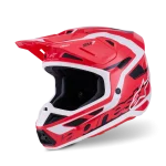 ALPINESTARS S-M7 DEED - PRETO/VERMELHO/BRANCO