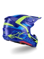 ALPINESTARS S-M7 DEED - AZUL/AMARELO FLUO - Image 2