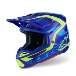 ALPINESTARS S-M7 DEED - AZUL/AMARELO FLUO