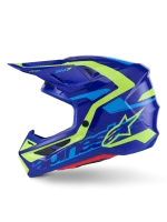 ALPINESTARS S-M7 DEED - AZUL/AMARELO FLUO - Image 4