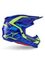 ALPINESTARS S-M7 DEED - AZUL/AMARELO FLUO - Image 5