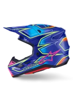 ALPINESTARS S-M7 CAST - AZUL/ROSA/AMARELO FLUO - Image 4