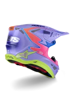 ALPINESTARS S-M10 JETT LAWRENCE R01 - ROXO/ROSA/AMARELO FLUO - Image 2