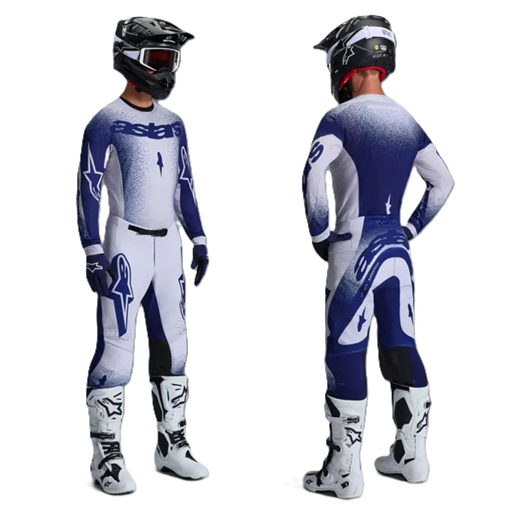 KitCombo-Supertech-Scenz-LtGreyDkBlue-3 FATO ALPINESTARS SUPERTECH SCENZ - BLUE/GREY - Image 1