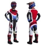 FATO ALPINESTARS TECHSTAR KNIF - BLACK/WHITE/RED