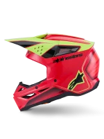 ALPINESTARS S-M3 FRAY - PRETO/VERMELHO/AMARELO FLUO - Image 5