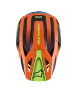 ALPINESTARS S-M3 FRAY - PRETO/LARANJA/AMARELO FLUO - Image 4