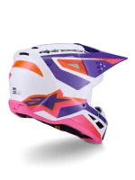 ALPINESTARS S-M3 HEAT - BRANCO/ROXO/AZUL - Image 7