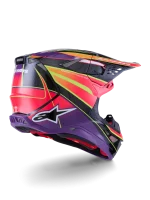 ALPINESTARS SUPERTECH S-M10 ERA - ROSA/ROXO/AMARELO FLUO - Image 2
