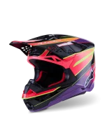 ALPINESTARS SUPERTECH S-M10 ERA - ROSA/ROXO/AMARELO FLUO