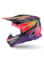 ALPINESTARS SUPERTECH S-M10 ERA - ROSA/ROXO/AMARELO FLUO - Image 4