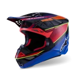 ALPINESTARS SUPERTECH S-M10 ERA - AZUL/VERMELHO/AMARELO FLUO