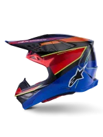 ALPINESTARS SUPERTECH S-M10 ERA - AZUL/VERMELHO/AMARELO FLUO - Image 4