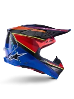 ALPINESTARS SUPERTECH S-M10 ERA - AZUL/VERMELHO/AMARELO FLUO - Image 5