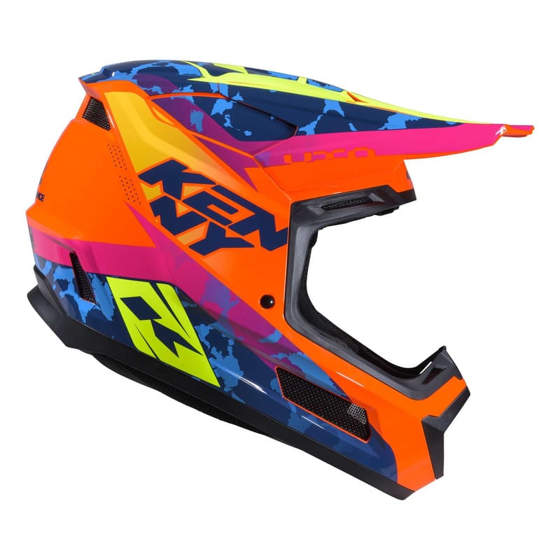 casque-cross-kenny-performance-graphic-socal-5038032 KENNY PERFORMANCE GRAPHIC + SOCAL - AZUL/LARANJA - Image 1