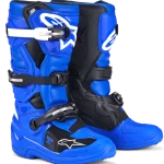 BOTAS ALPINESTARS TECH 7S YOUTH - PRETO/AZUL