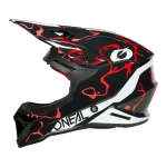 ONEAL 1 SRS SPLASH - PRETO/VERMELHO - Image 3