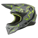 ONEAL 1 SRS SPLASH - CINZENTO/AMARELO FLUO