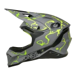 ONEAL 1 SRS SPLASH - CINZENTO/AMARELO FLUO - Image 3