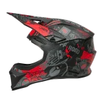 ONEAL 1 SRS VIBRANT - PRETO/VERMELHO - Image 3