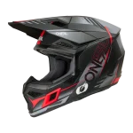 ONEAL 3 SRS HAZE - PRETO/CINZENTO/VERMELHO