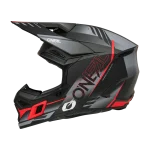 ONEAL 3 SRS HAZE - PRETO/CINZENTO/VERMELHO - Image 3