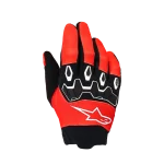 LUVAS ALPINESTARS CRIANÇA FULL BORE V2 - PRETO/VERMELHO
