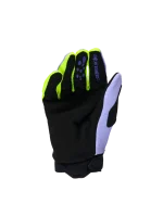 LUVAS ALPINESTARS CRIANÇA FULL BORE V2 - ROXO/AMARELO FLUO - Image 2
