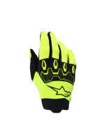 LUVAS ALPINESTARS CRIANÇA FULL BORE V2 - PRETO/AMARELO FLUO