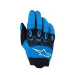 LUVAS ALPINESTARS CRIANÇA FULL BORE V2 - PRETO/AZUL
