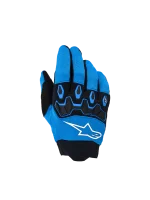 LUVAS ALPINESTARS CRIANÇA FULL BORE V2 - PRETO/AZUL