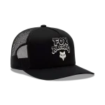 BONÉ FOX TRUCKER RACEWEAR MESH - PRETO