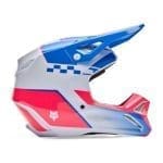 CAPACETE CRIANÇA FOX V1 COLLECT - AZUL/ROSA - Image 2
