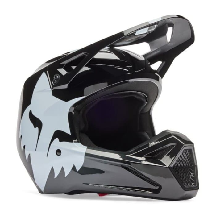 36387-001-YS-P-NI5PQDMN CAPACETE CRIANÇA FOX V1 SHIELD - PRETO - Image 1