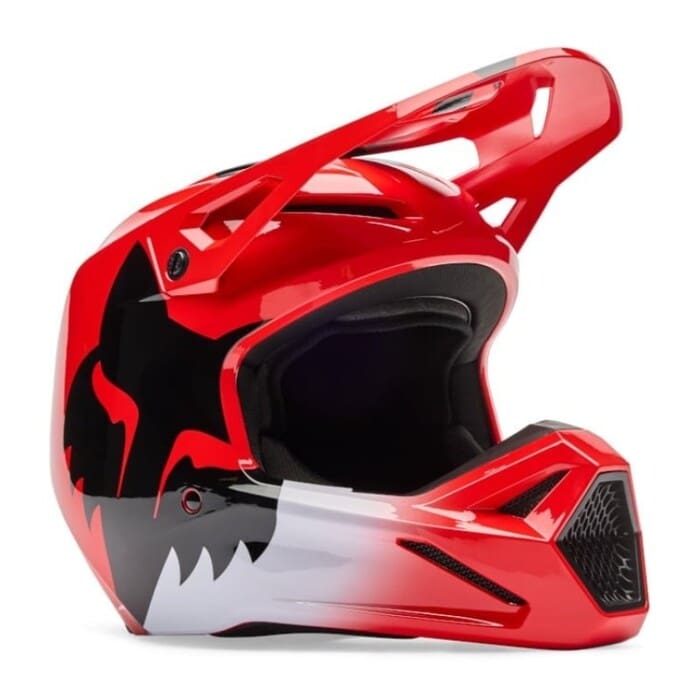 36387-110-YS-P-0FBALVL2 CAPACETE CRIANÇA FOX V1 SHIELD - VERMELHO - Image 1