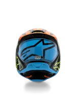 CAPACETE CRIANÇA ALPINESTARS S-M3 FRAY - PRETO/LARANJA/AMARELO FLUO - Image 6
