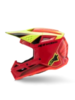 CAPACETE CRIANÇA ALPINESTARS S-M3 FRAY - PRETO/VERMELHO/AMARELO FLUO - Image 5