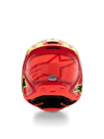 CAPACETE CRIANÇA ALPINESTARS S-M3 FRAY - PRETO/VERMELHO/AMARELO FLUO - Image 6