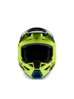CAPACETE CRIANÇA ALPINESTARS S-M3 RADIUM - PRETO/AZUL/AMARELO FLUO - Image 3