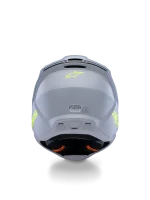 CAPACETE CRIANÇA ALPINESTARS S-M3 RADIUM - PRETO/CINZENTO/AMARELO FLUO - Image 6