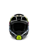 CAPACETE CRIANÇA ALPINESTARS S-M3 WURX - PRETO/AZUL/VERMELHO/AMARELO FLUO - Image 3