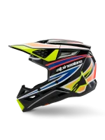 CAPACETE CRIANÇA ALPINESTARS S-M3 WURX - PRETO/AZUL/VERMELHO/AMARELO FLUO - Image 5