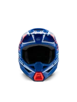 CAPACETE CRIANÇA ALPINESTARS S-M3 WURX - AZUL/VERMELHO - Image 3